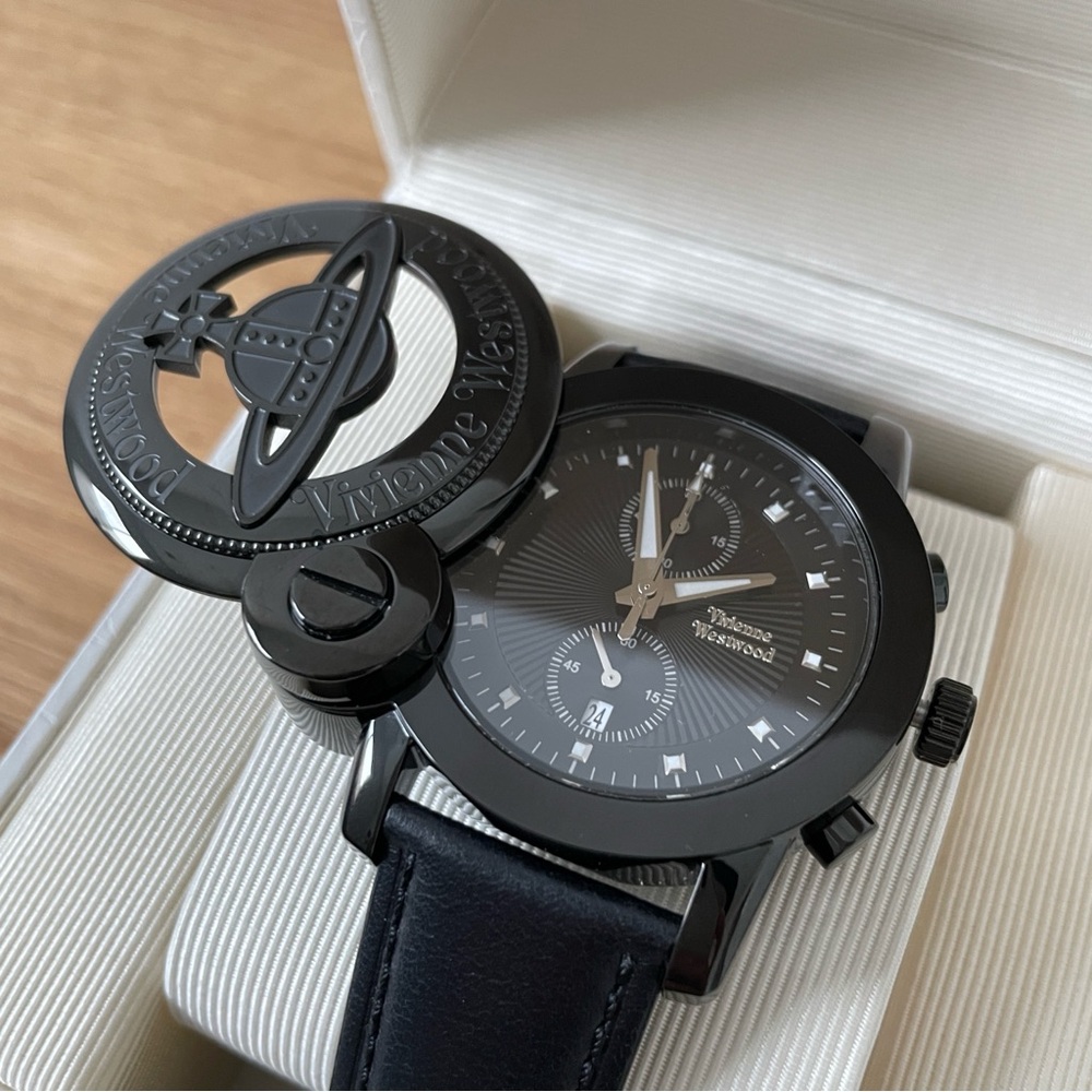 Vivienne Westwood Slide-Cage Cover Watch